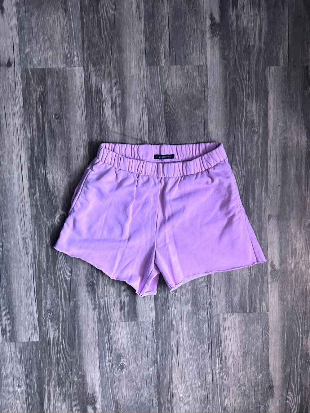 Brandy Melville Cotton Shorts Size Small Cotton Raspberry-Pink-Purple Shorts